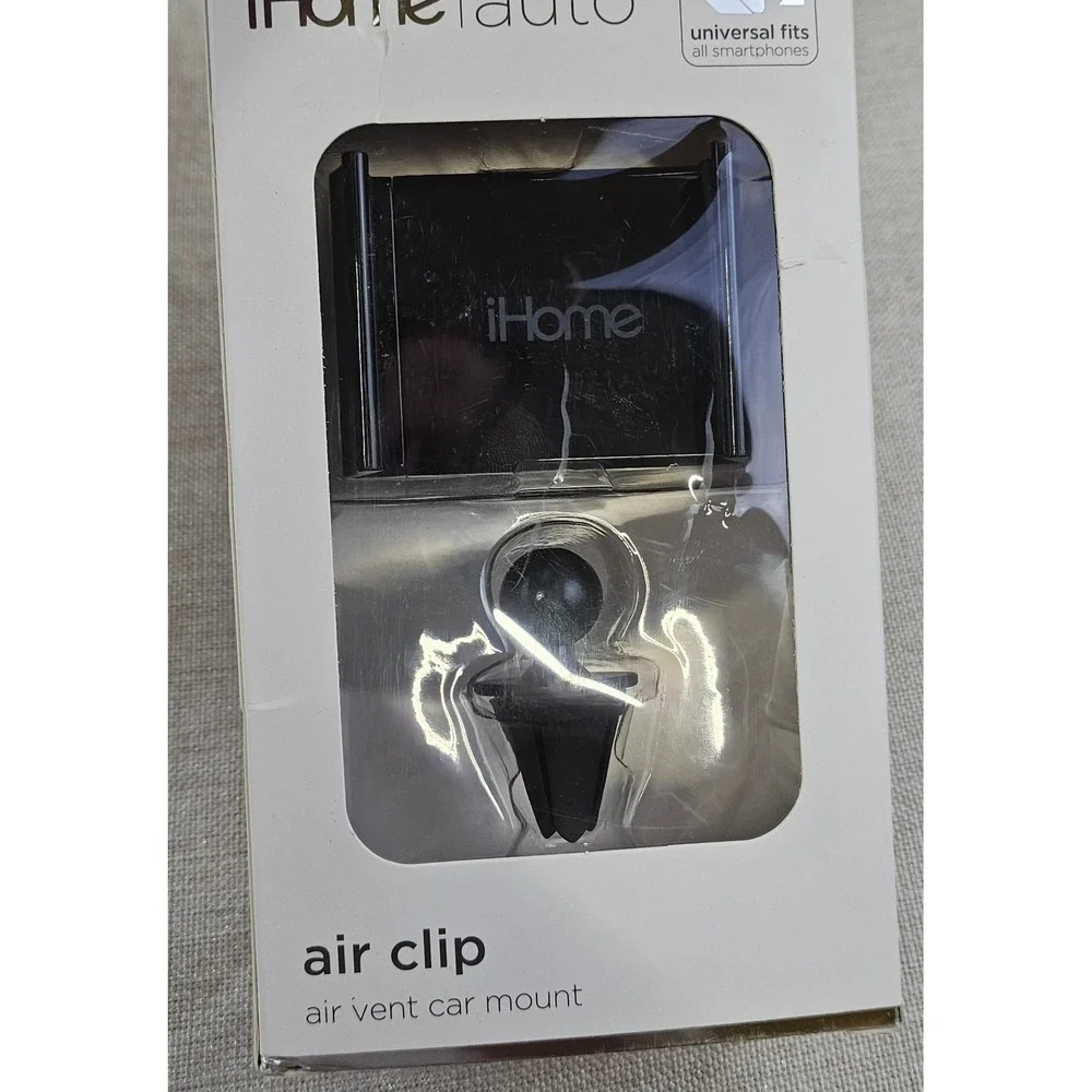 iHome‎ Auto Cup Holder Gooseneck Car Mount & Air Vent Clip Mount Universal Fit